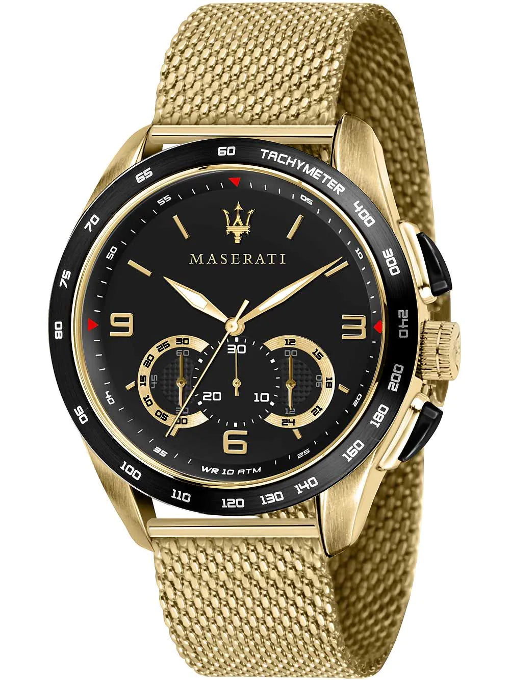 Maserati R8873612010 Traguardo Chronograph Mens Watch 45mm 10ATM