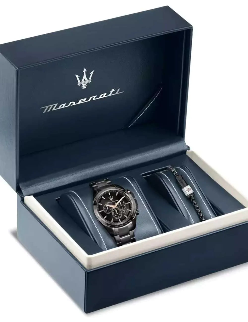 Maserati R8873612050 Mens Watch Traguardo Chronograph Set 45mm 10ATM