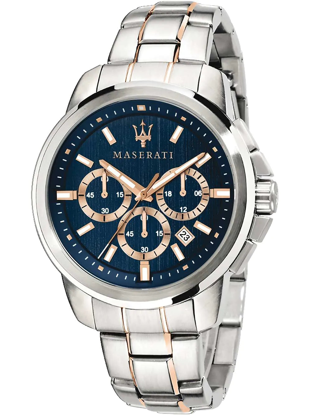 Maserati R8873621008 Successo Chronograph Mens Watch 44mm 5ATM