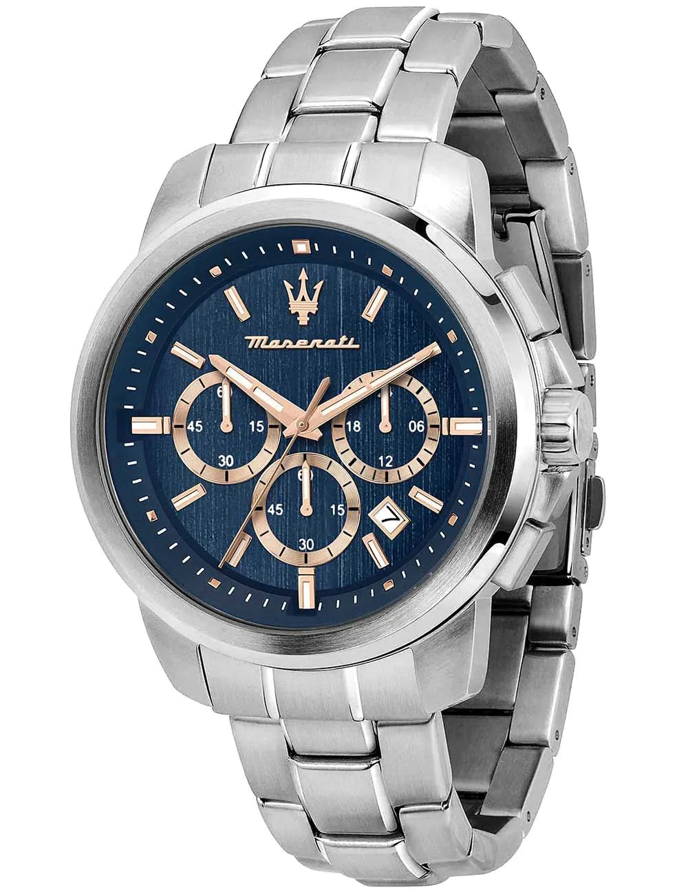 Maserati R8873621037 Mens Watch Successo Chronograph 44mm 5ATM