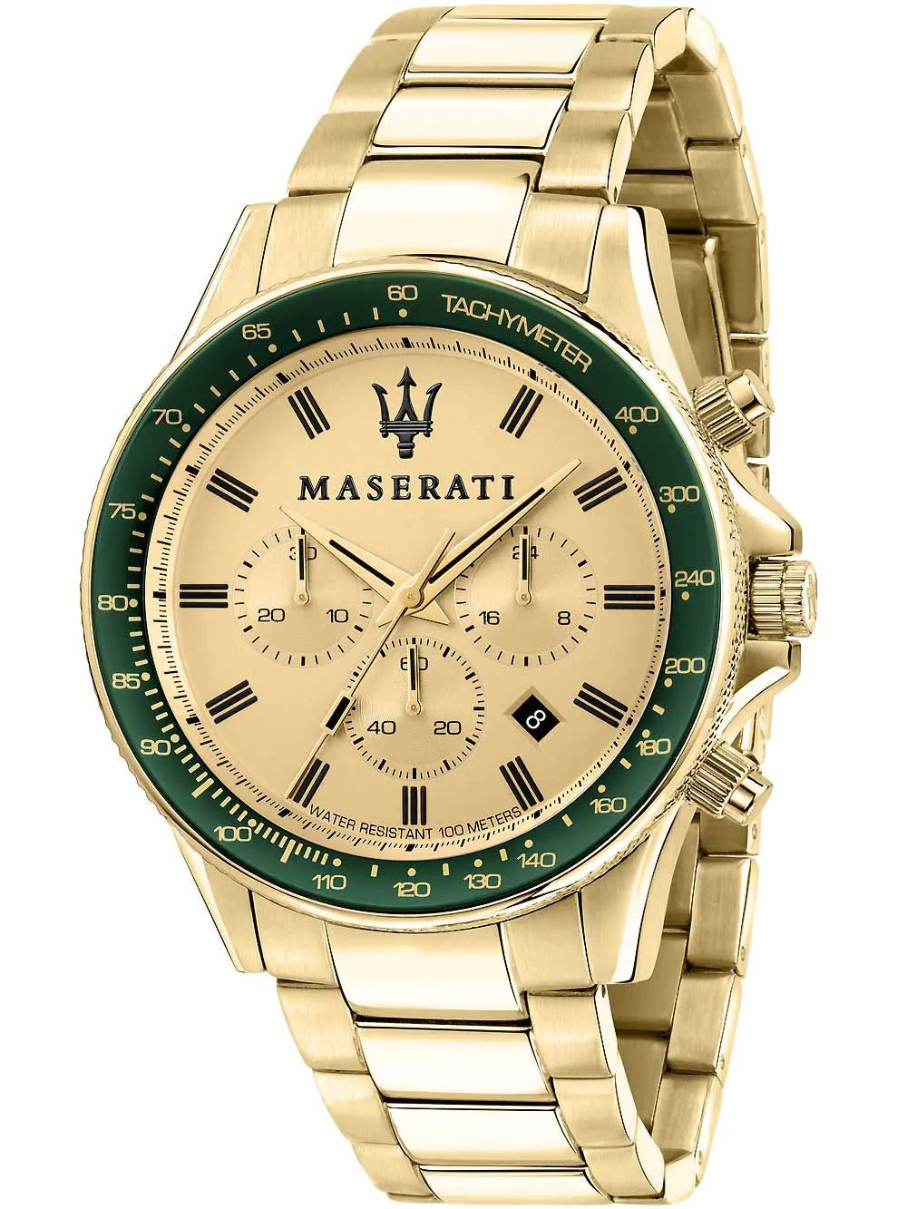 Maserati R8873640005 Sfida Chronograph Mens Watch 44mm 10ATM