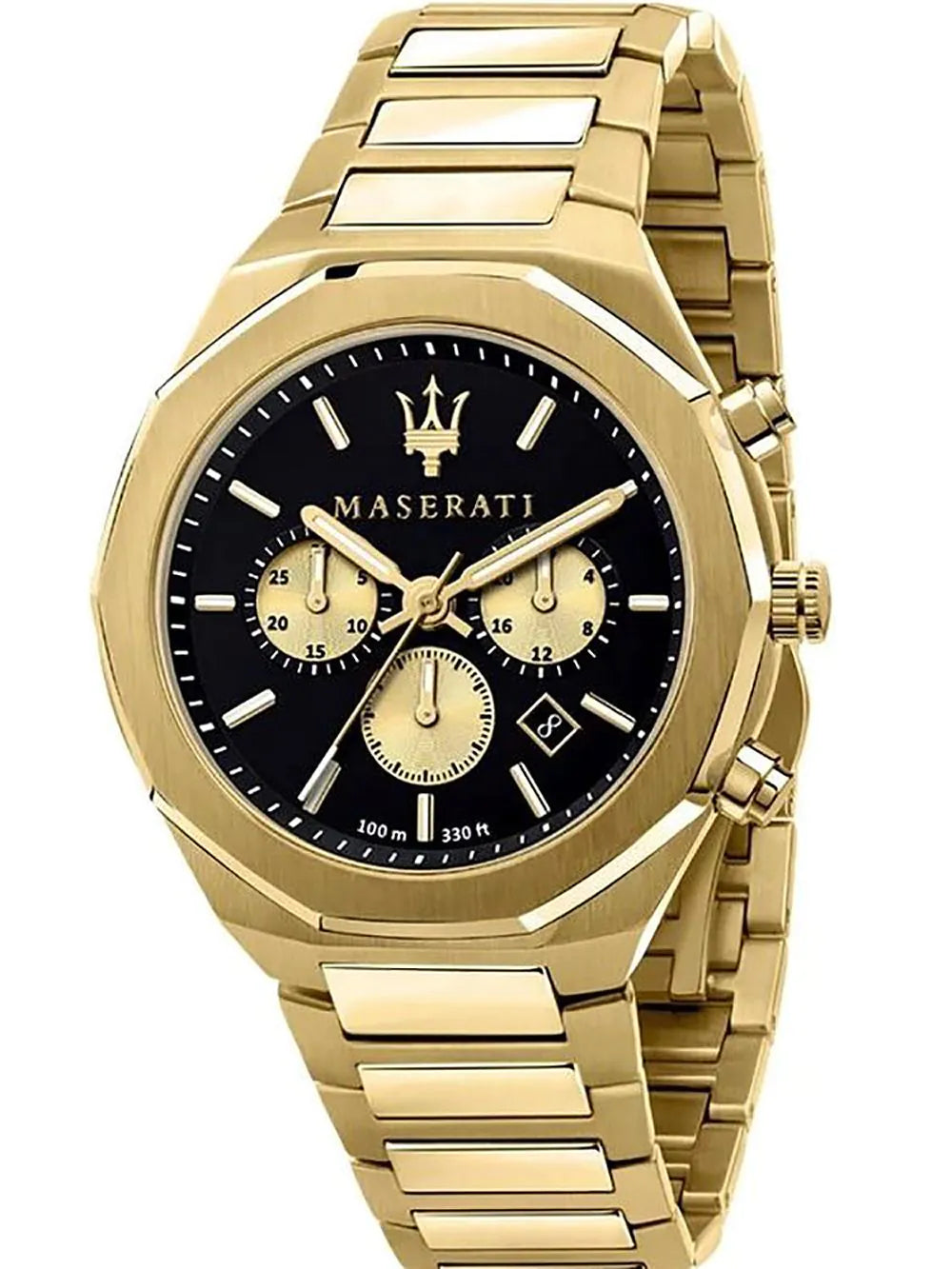 Maserati R8873642001 Stile Chronograph Mens Watch 45mm 10ATM