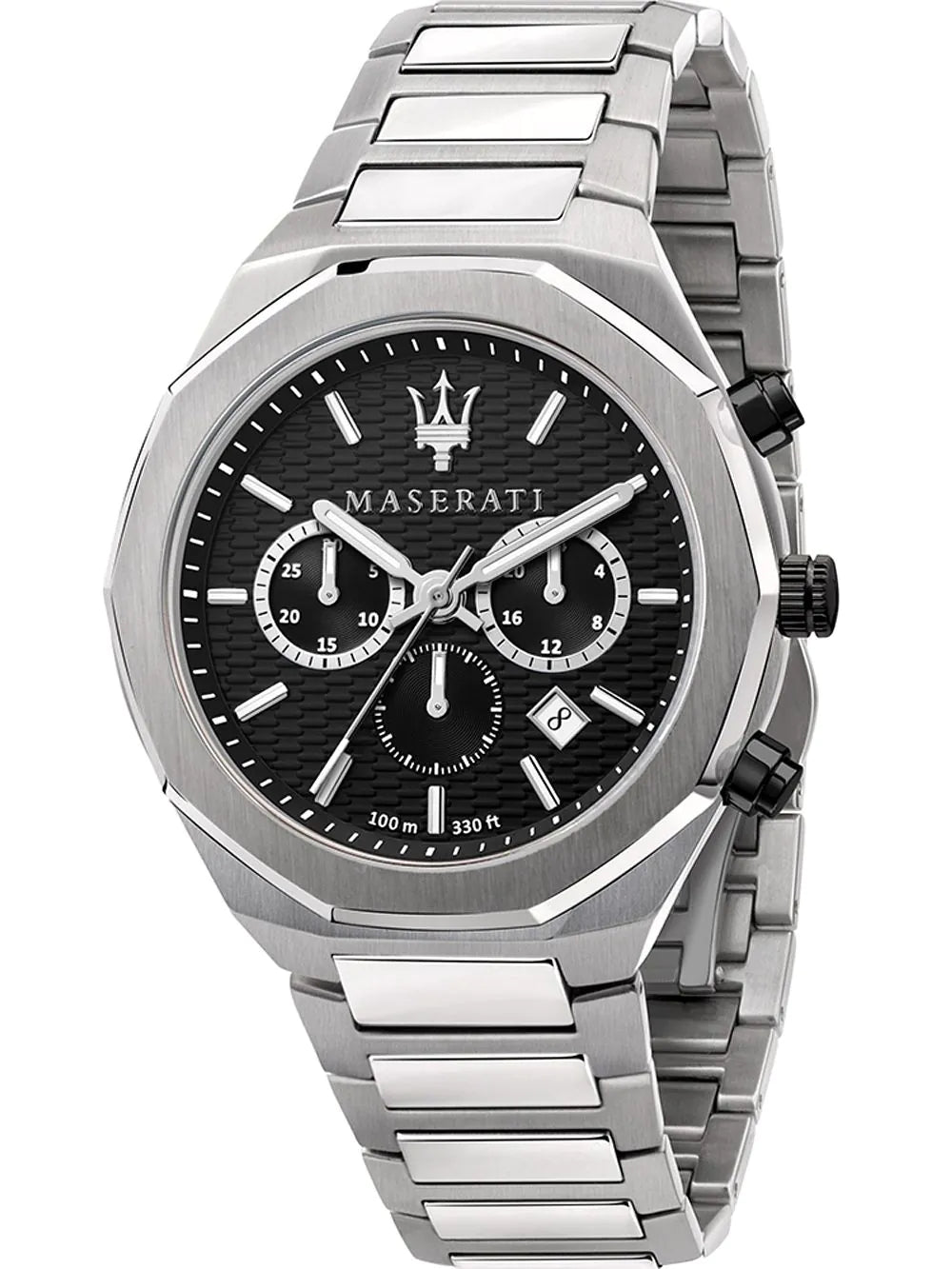 Maserati R8873642004 Stile Chronograph Mens Watch 45mm 10ATM