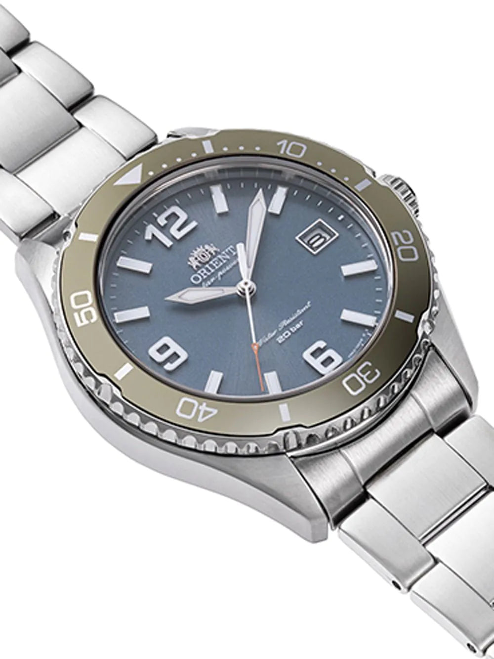 Orient RA-WJ0002L10B Mens Watch Mako 40 Solar Watch 40mm 20ATM