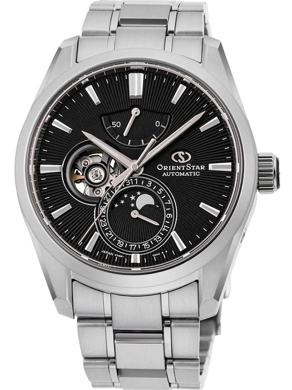 Orient Star RE-AY0001B00B Contemporary Moonphase Automatic Mens Watch 41mm 10TM