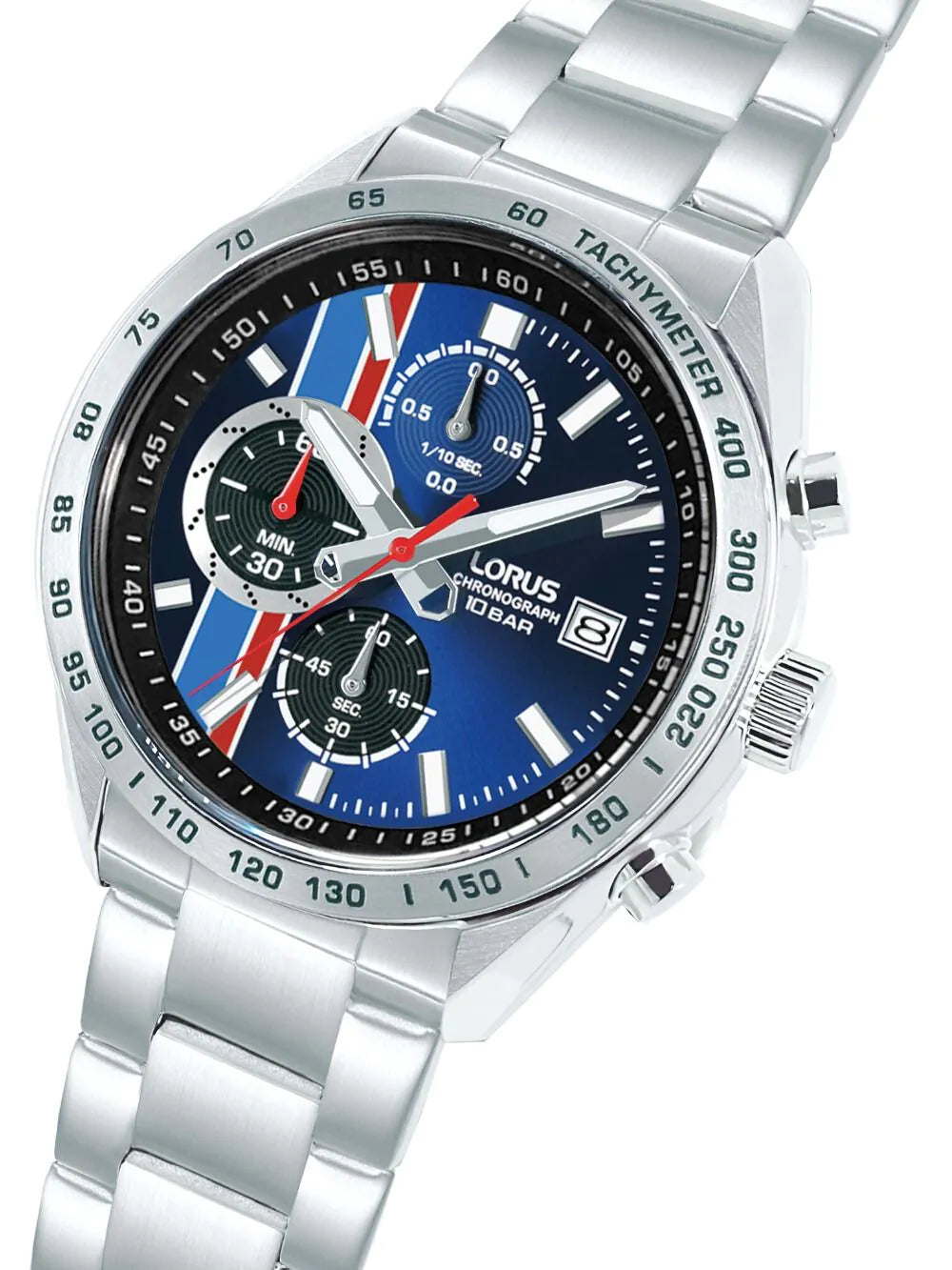 Lorus RM393JX9 Mens Watch Chronograph 43mm 10ATM