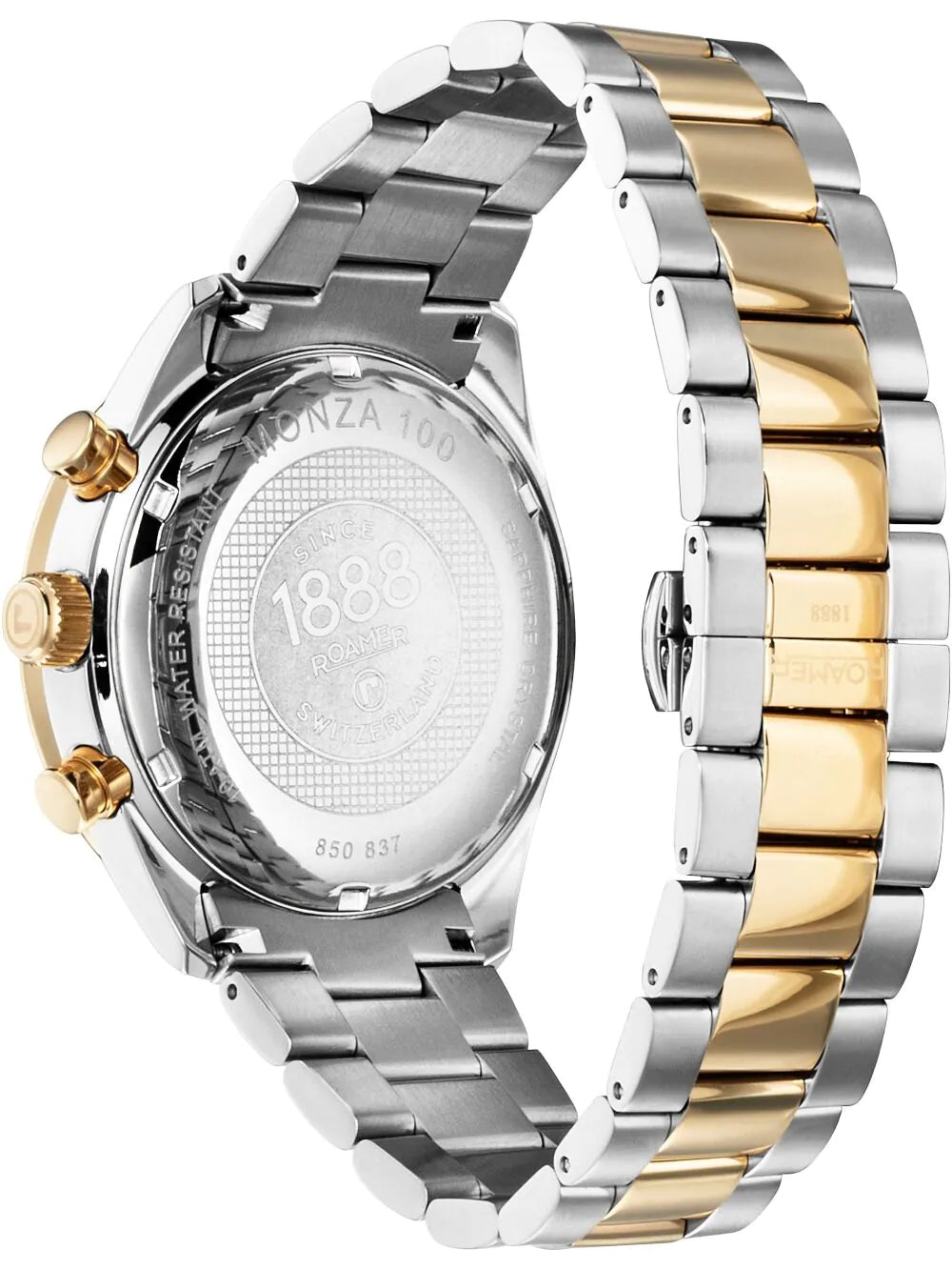 Roamer 850837 47 15 20 Mens Watch Monza 100 Chronograph 42mm 10ATM