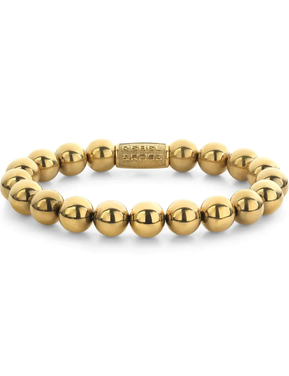 Rebel & Rose RR-10009-G-L Bracelet Yellowgold Handmade Rocks