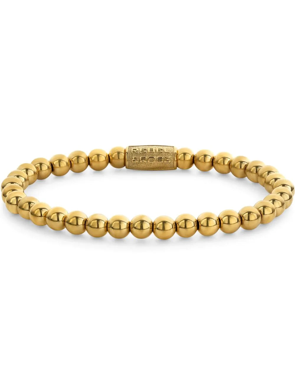 Rebel & Rose RR-60143-G-M Bracelet Yellowgold Handmade Rocks