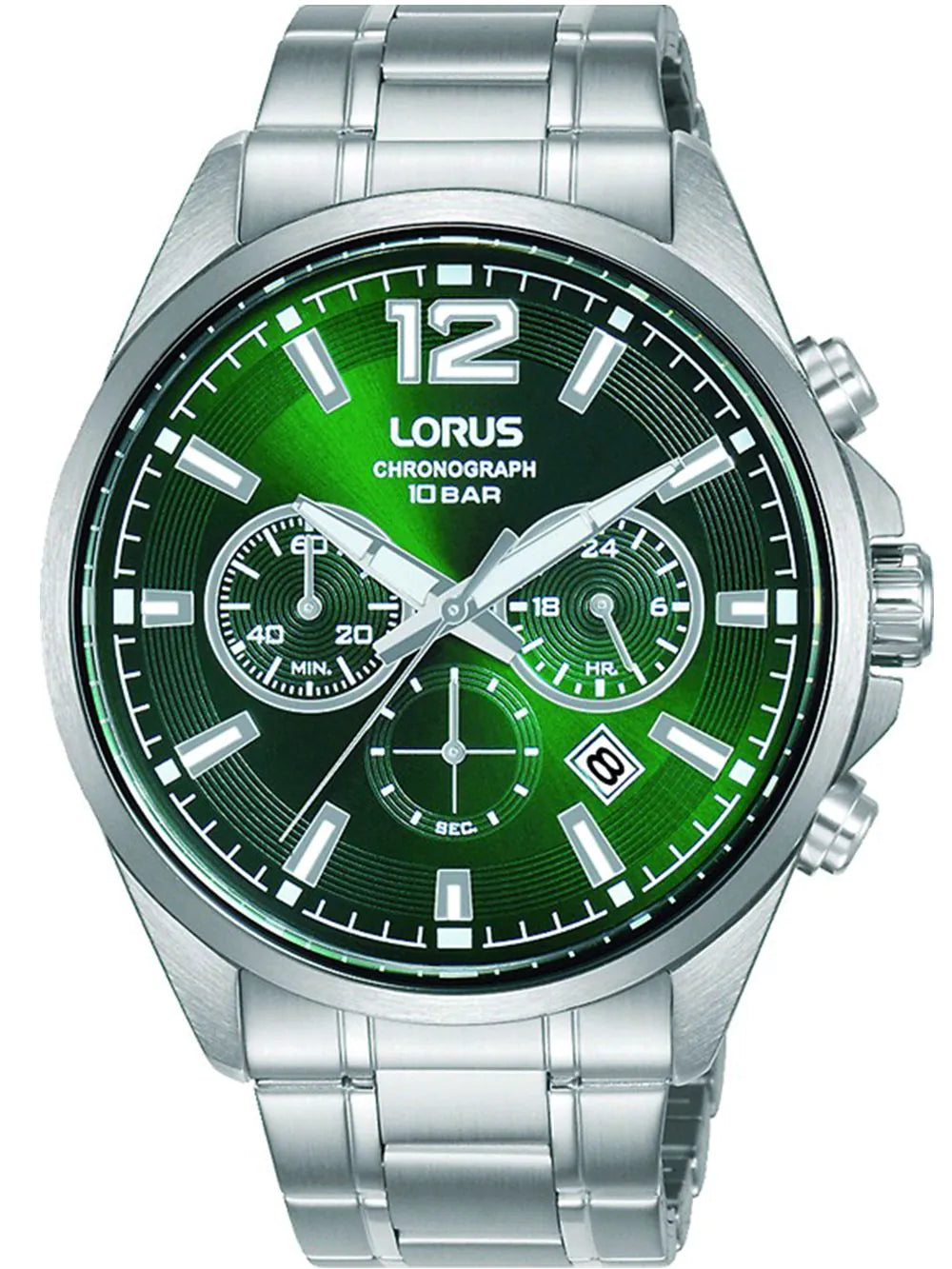 Lorus RT385JX9 Chronograph Mens Watch 43mm 10ATM