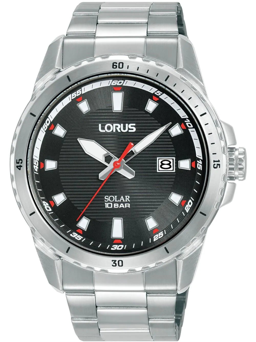 Lorus RX367AX9 Mens Watch Solar 42mm 10ATM