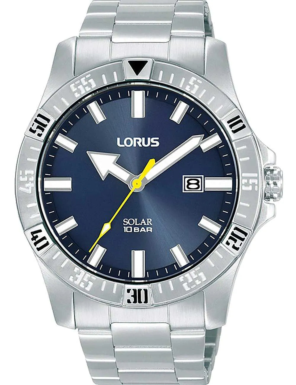 Lorus RX379AX9 Mens Watch Sports Solar 42mm 10ATM