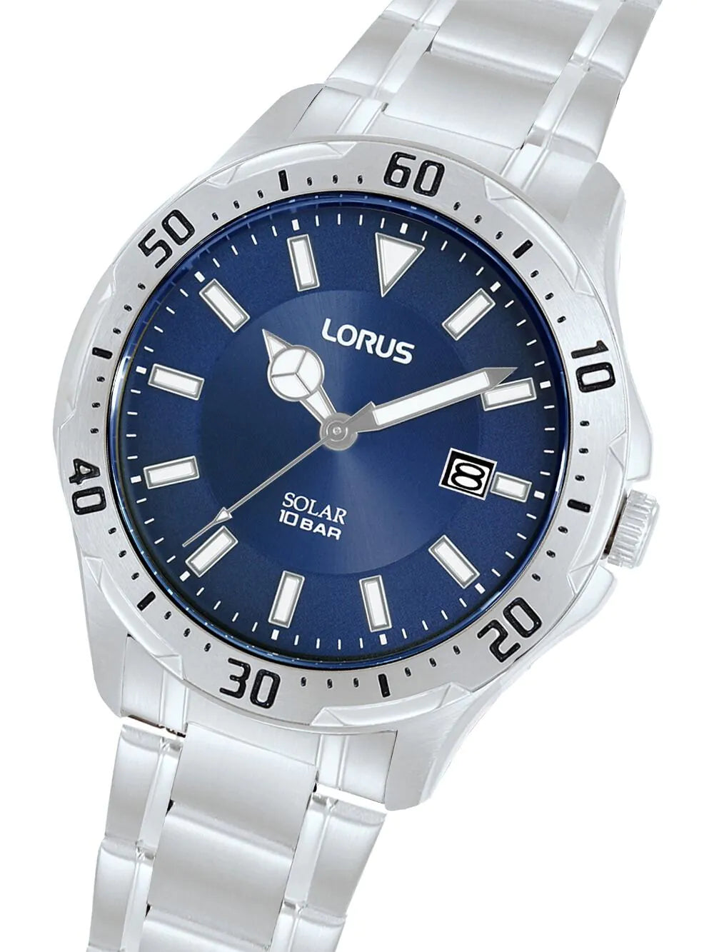 Lorus RX397AX9 Mens Watch Solar 42mm 10ATM
