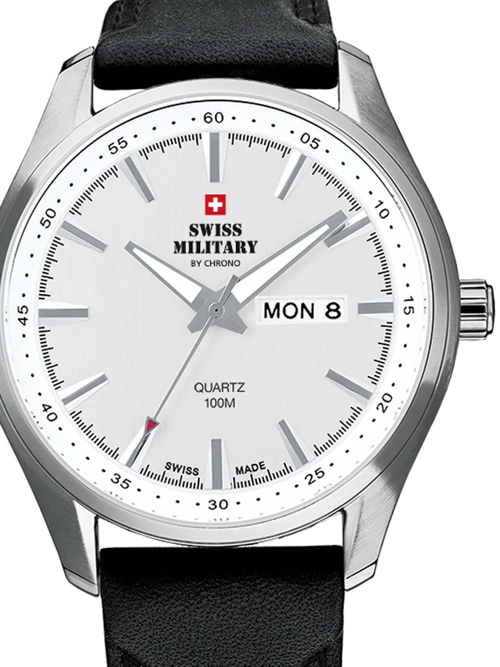 Swiss Military SM34027.06 Mens Watch 44mm 10ATM