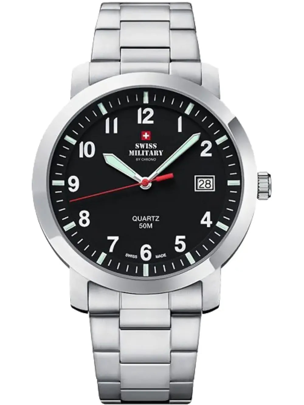 Swiss Military SM34083.07 Mens Watch 40mm 5ATM