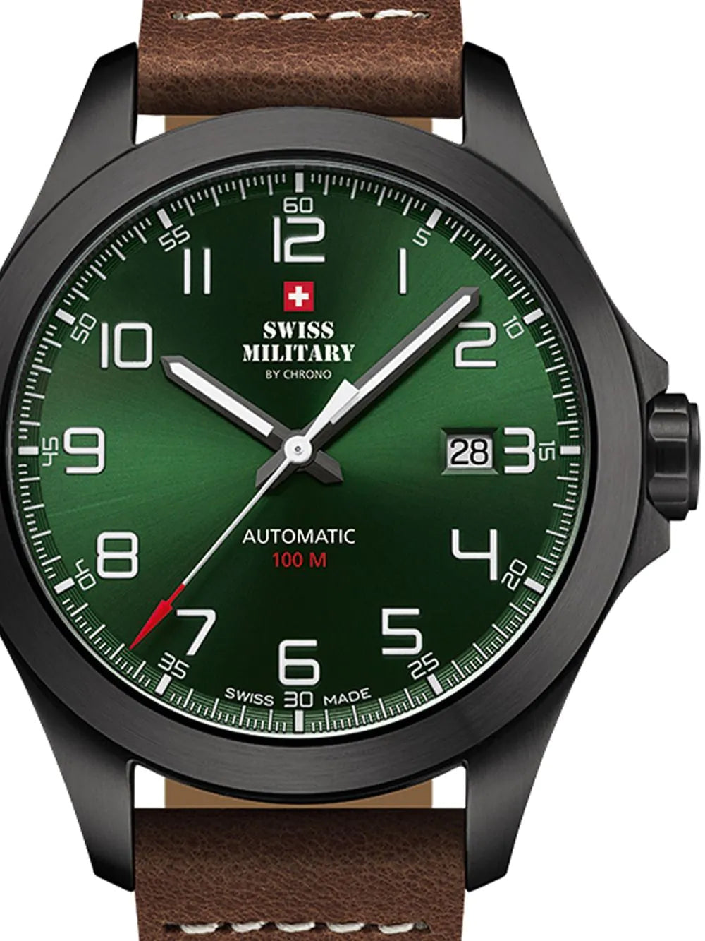 Swiss Military SMA34077.06 Automatic Mens Watch 42mm 10ATM