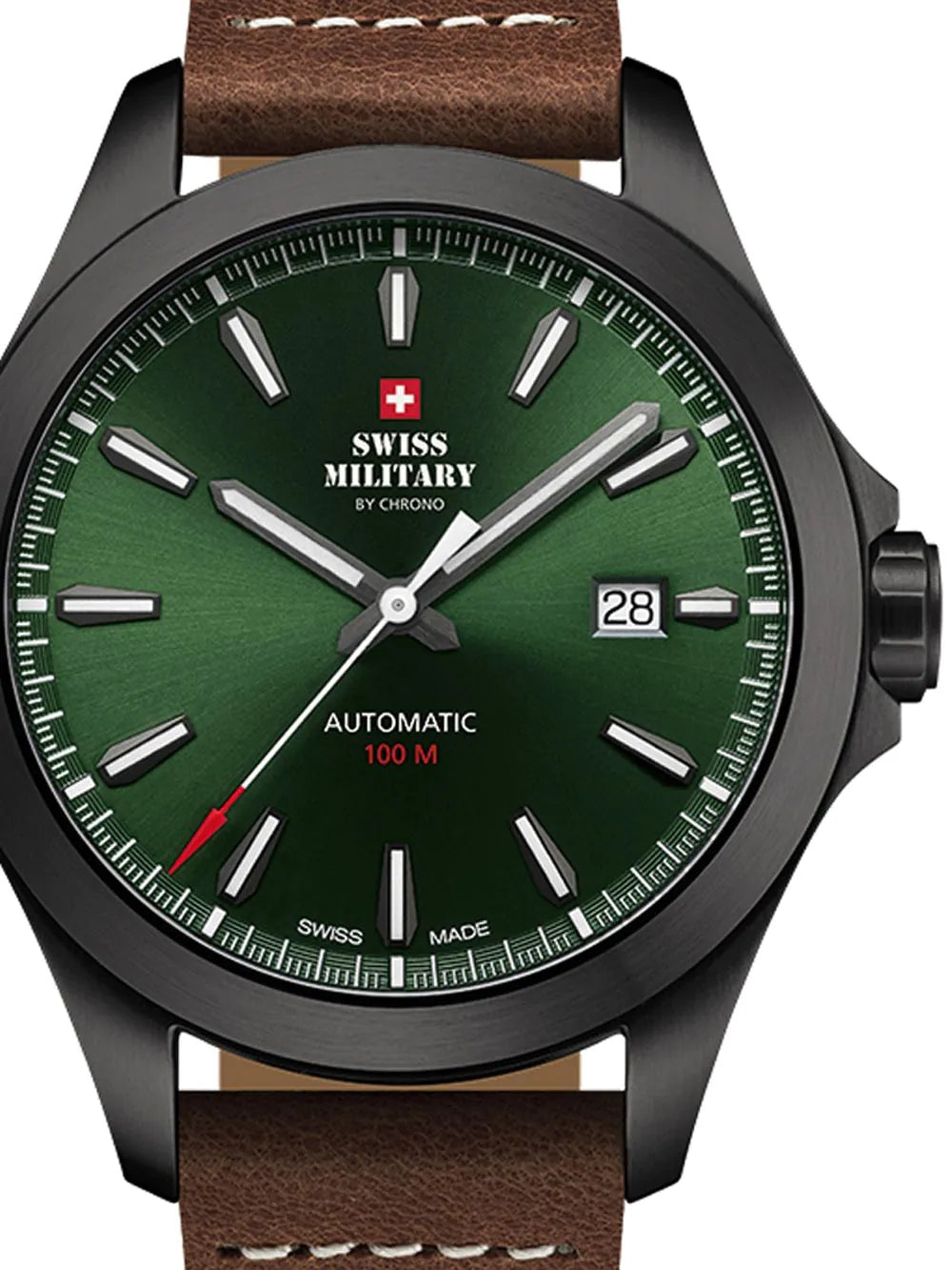 Swiss Military SMA34077.12 Automatic Mens Watch 42mm 10ATM