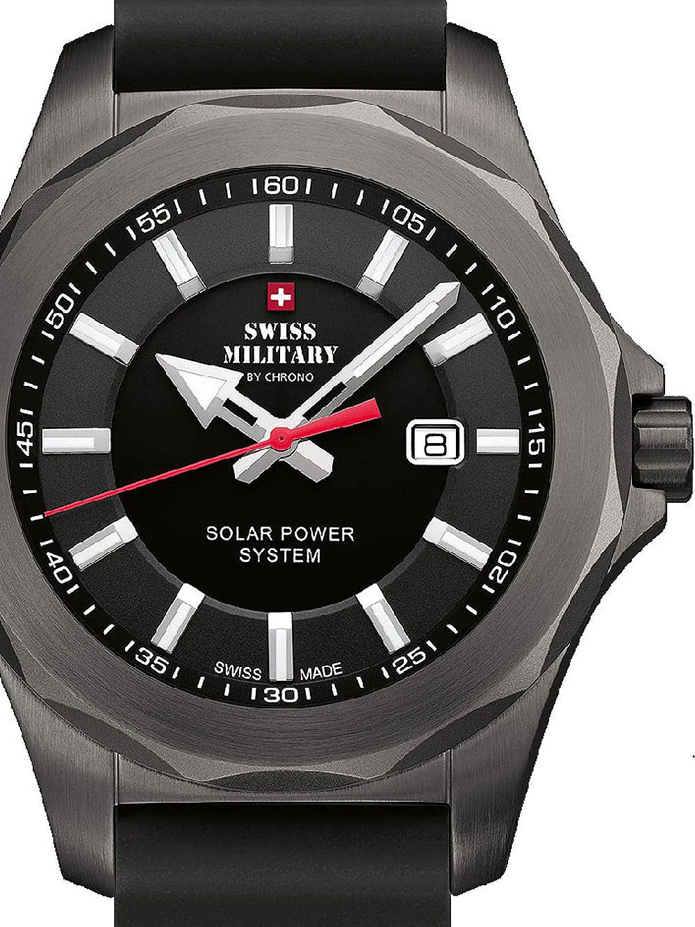 Swiss Military SMS34073.07 Solar Men's 42mm 10ATM