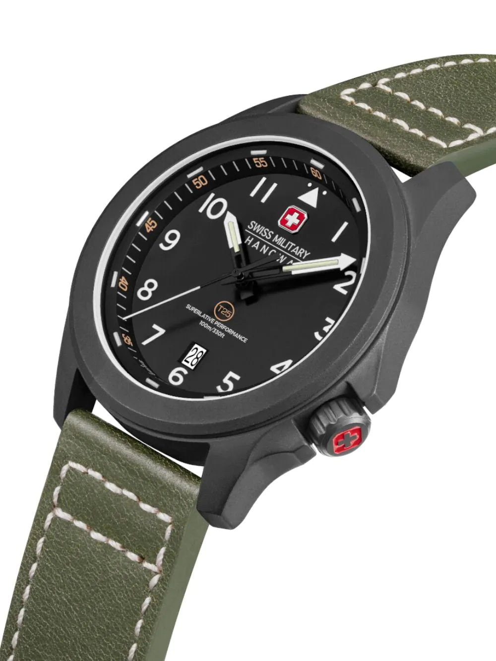 Swiss Military Hanowa SMWGB0005240 Mens Watch Fieldmaster Tritium 42mm 10ATM
