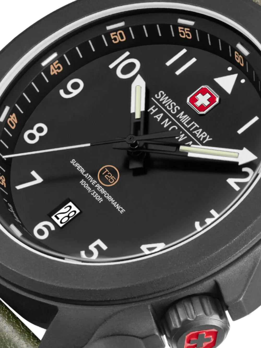 Swiss Military Hanowa SMWGB0005240 Mens Watch Fieldmaster Tritium 42mm 10ATM