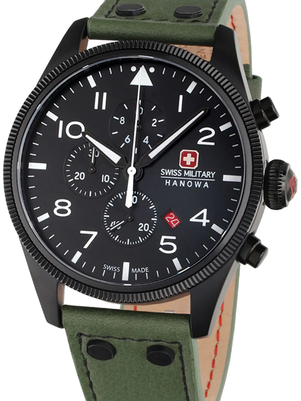 Swiss Military Hanowa SMWGC0000430 Thunderbolt Chronograph Mens Watch 43mm 10ATM
