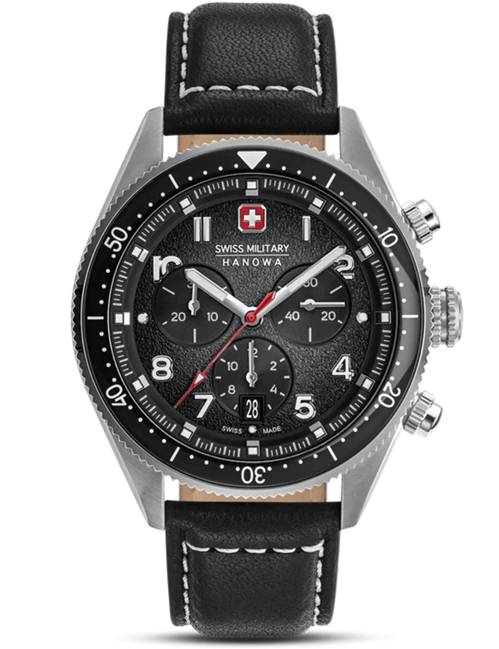 Swiss Military Hanowa SMWGC0003801 Mens Watch Greyhound Chrono 43mm 10ATM