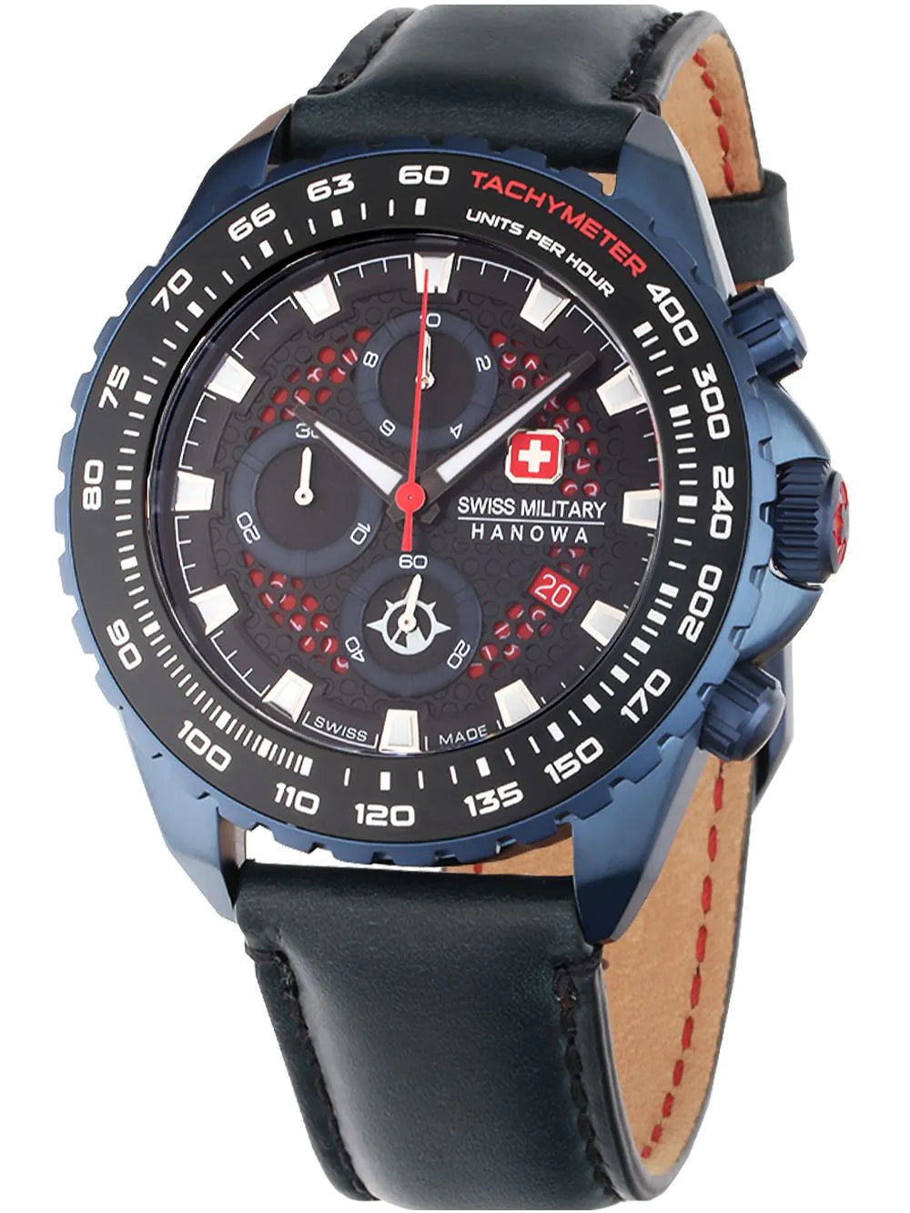 Swiss Military Hanowa SMWGC2102291 Iguana Chronograph Mens Watch 44mm 10ATM