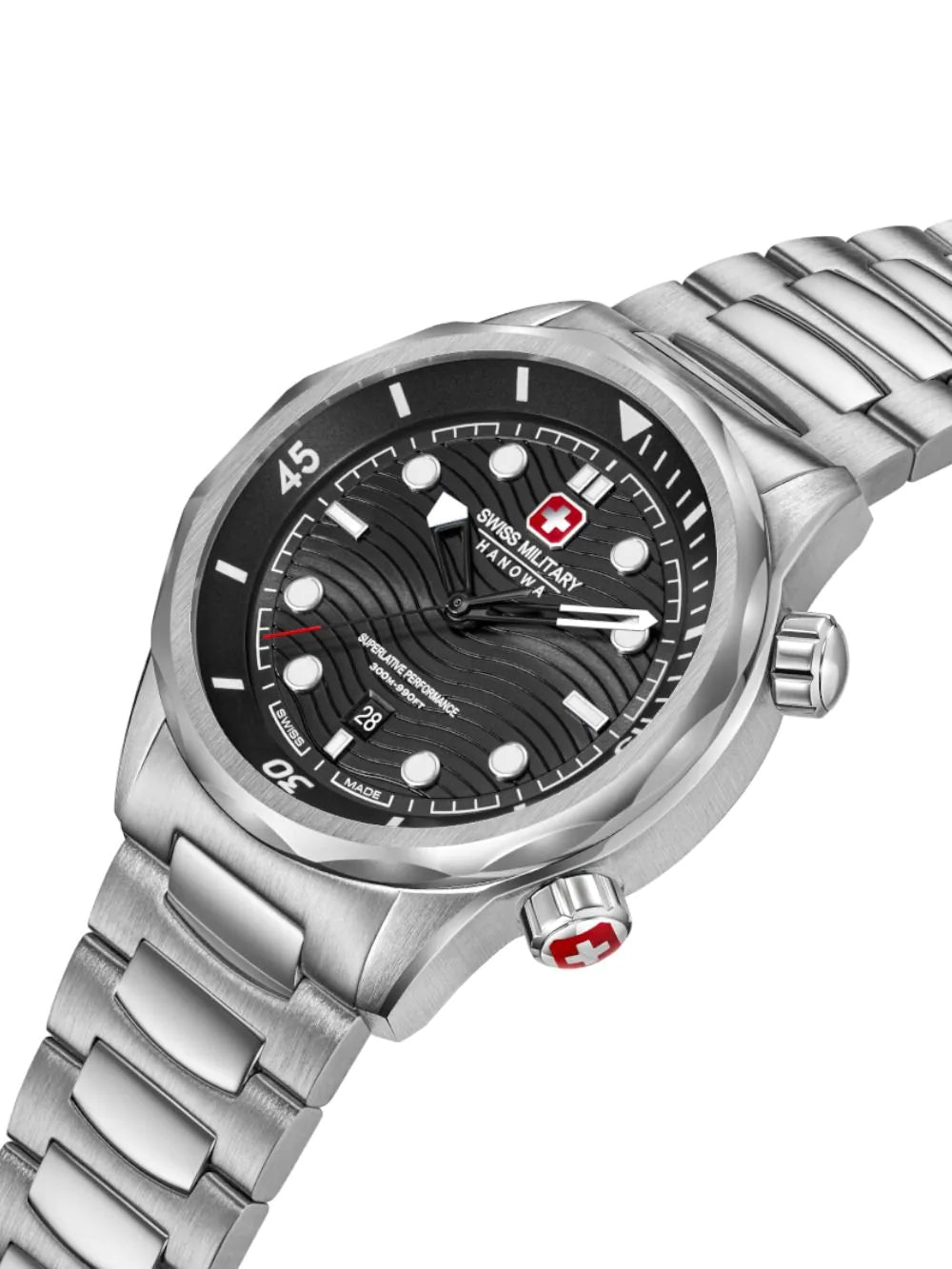 Swiss Military Hanowa SMWGH0006404 Mens watch Breakwater 43mm 30ATM
