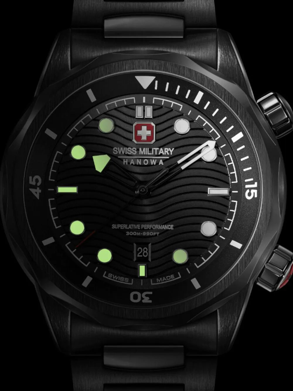 Swiss Military Hanowa SMWGH0006431 Mens watch Breakwater 43mm 30ATM