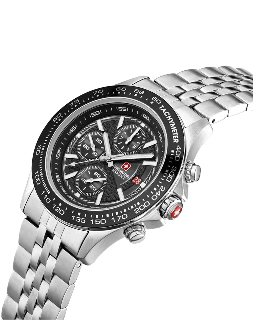 Swiss Military Hanowa SMWGI0003402 Mens Watch Watchman Chrono 43mm 10ATM