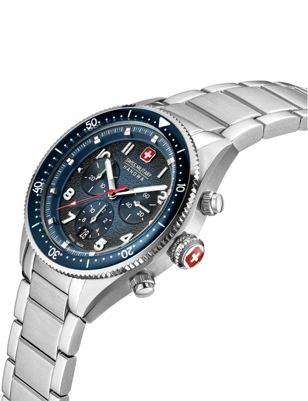Swiss Military Hanowa SMWGI0003804 Mens Watch Greyhound Chrono 43mm 10ATM