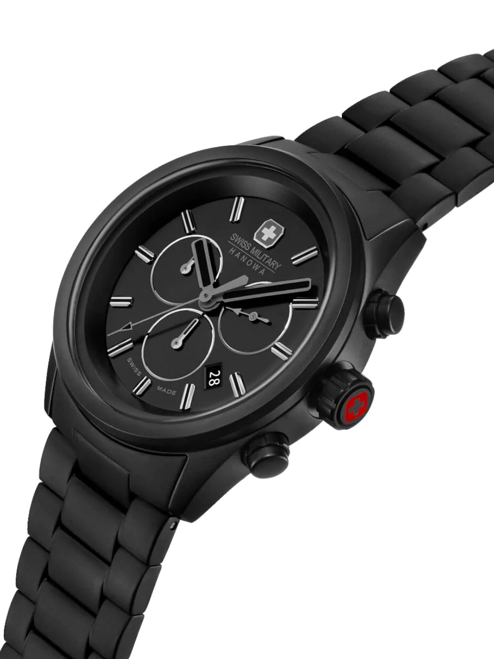 Swiss Military Hanowa SMWGI0004230 Mens watch Navalus Pro Chrono Stealth 43mm 10ATM