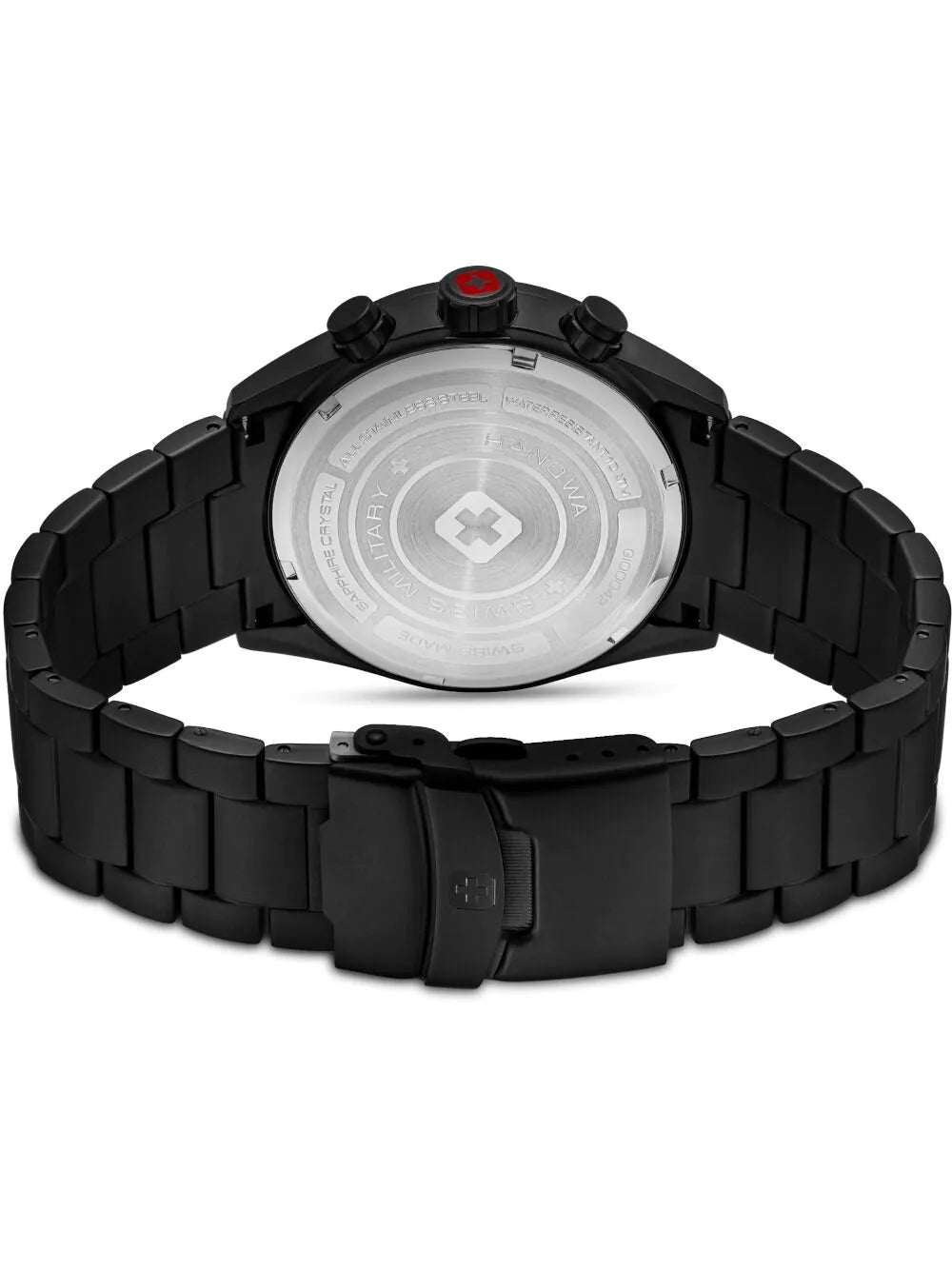 Swiss Military Hanowa SMWGI0004230 Mens watch Navalus Pro Chrono Stealth 43mm 10ATM