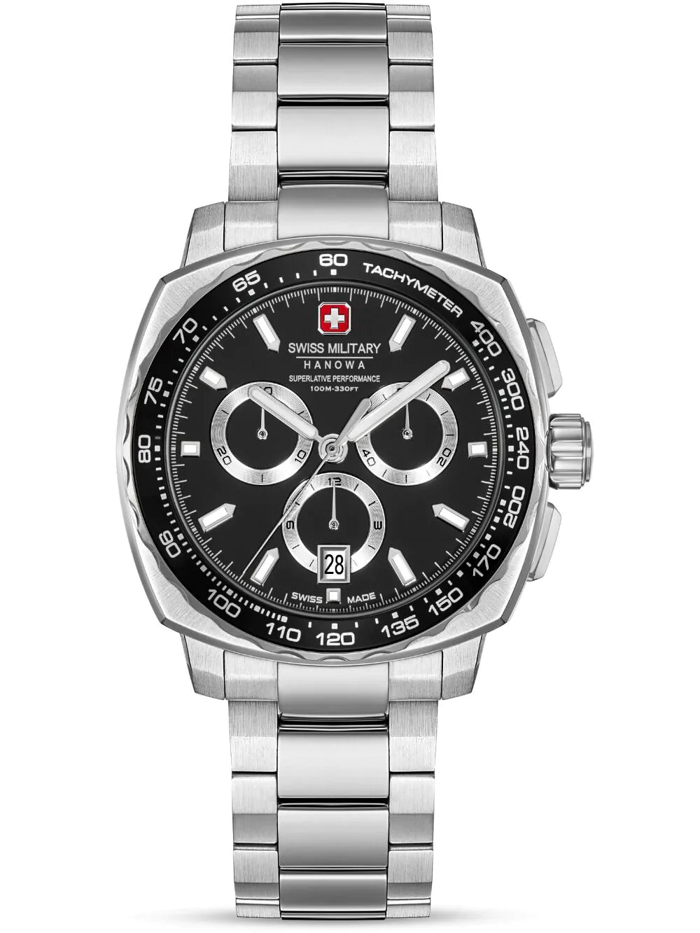 Swiss Military Hanowa SMWGI0006802 Mens watch Speedwell Chronograph 41mm 10ATM