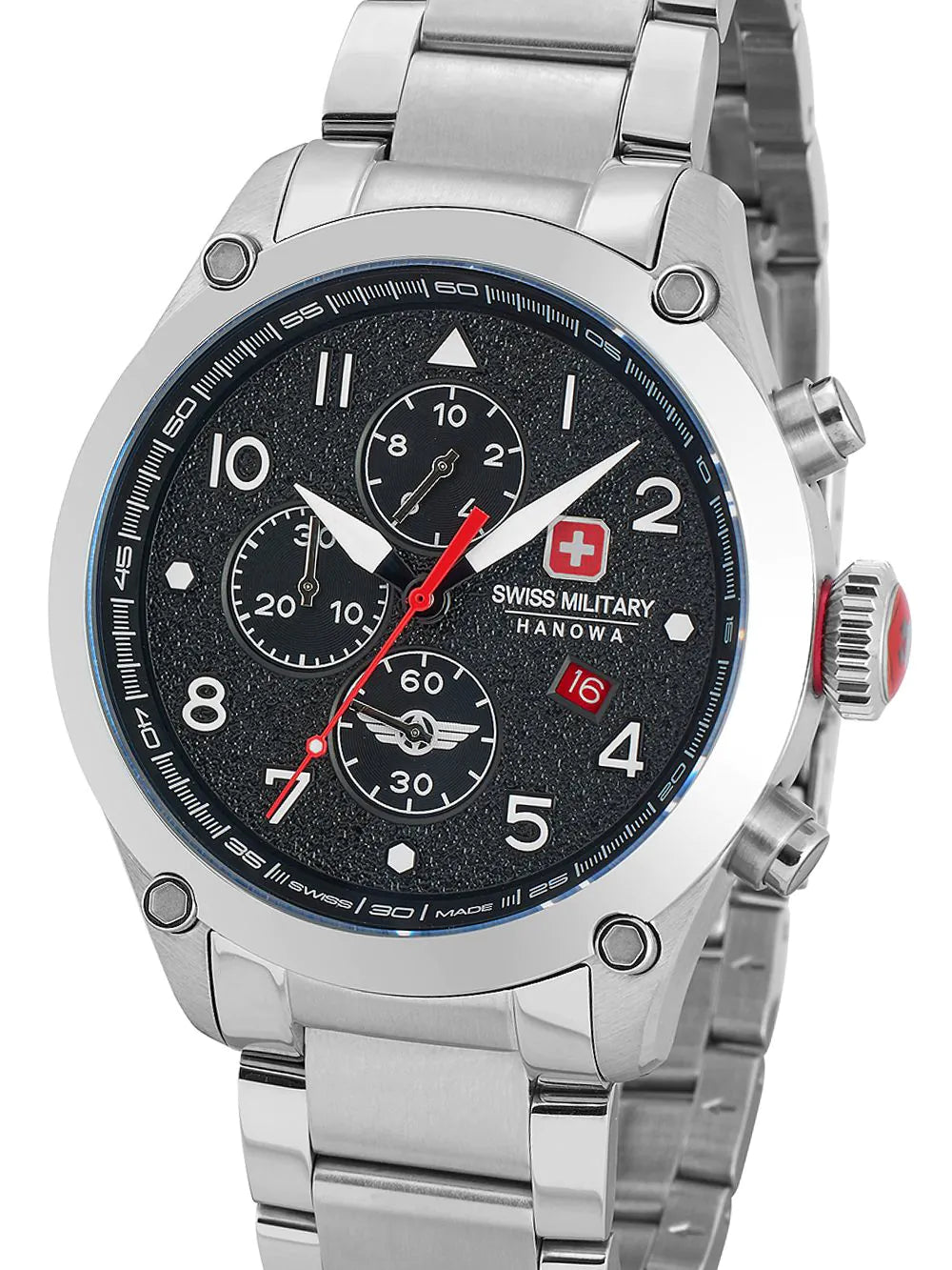 Swiss Military Hanowa SMWGI2101501 Nightflighter Chronograph Mens Watch 44mm