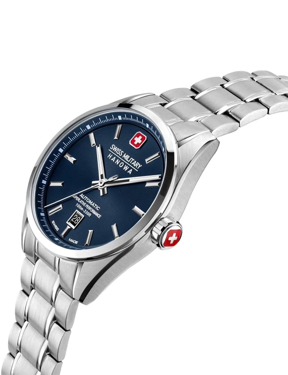 Swiss Military Hanowa SMWGL0006202 Mens Watch Majestic Pioneer Automatic 41mm 10ATM