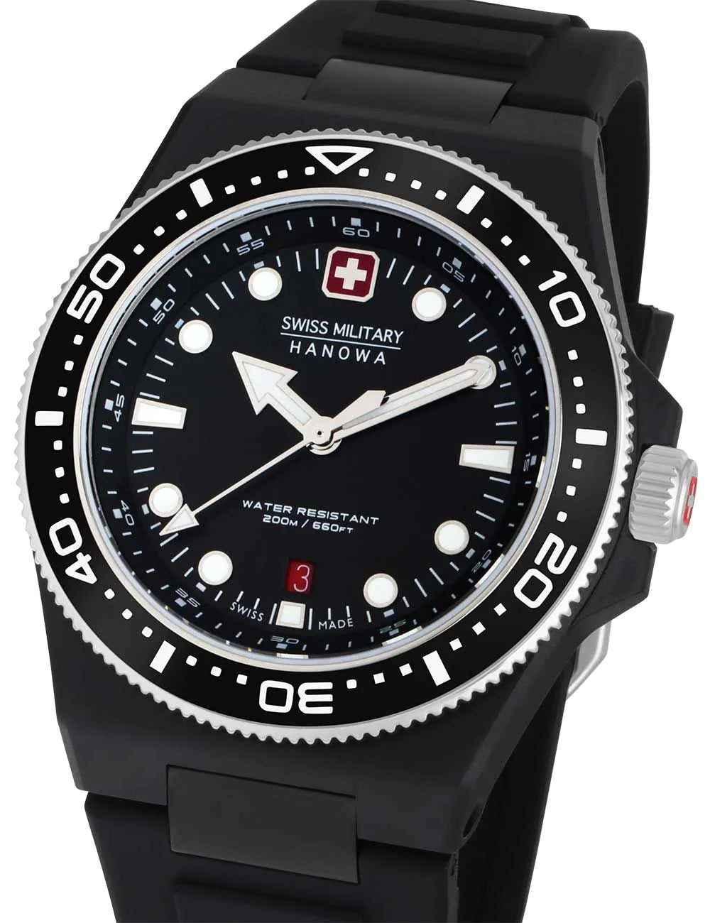 Swiss Military Hanowa SMWGN0001180 Ocean Pioneer Mens Watch 45mm 20ATM