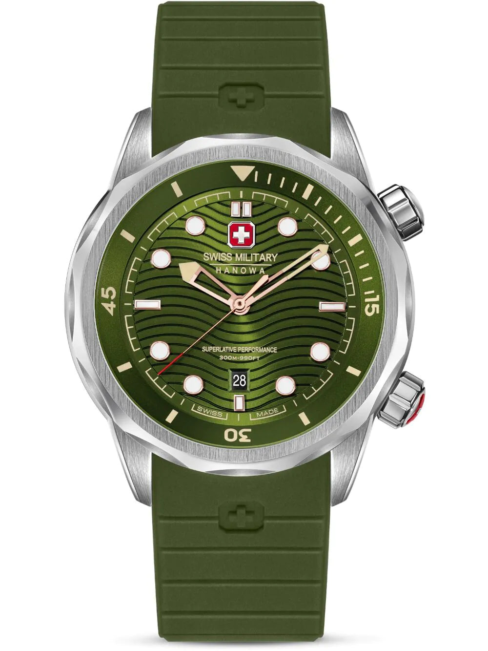Swiss Military Hanowa SMWGN0006402 Mens watch Breakwater 43mm 30ATM