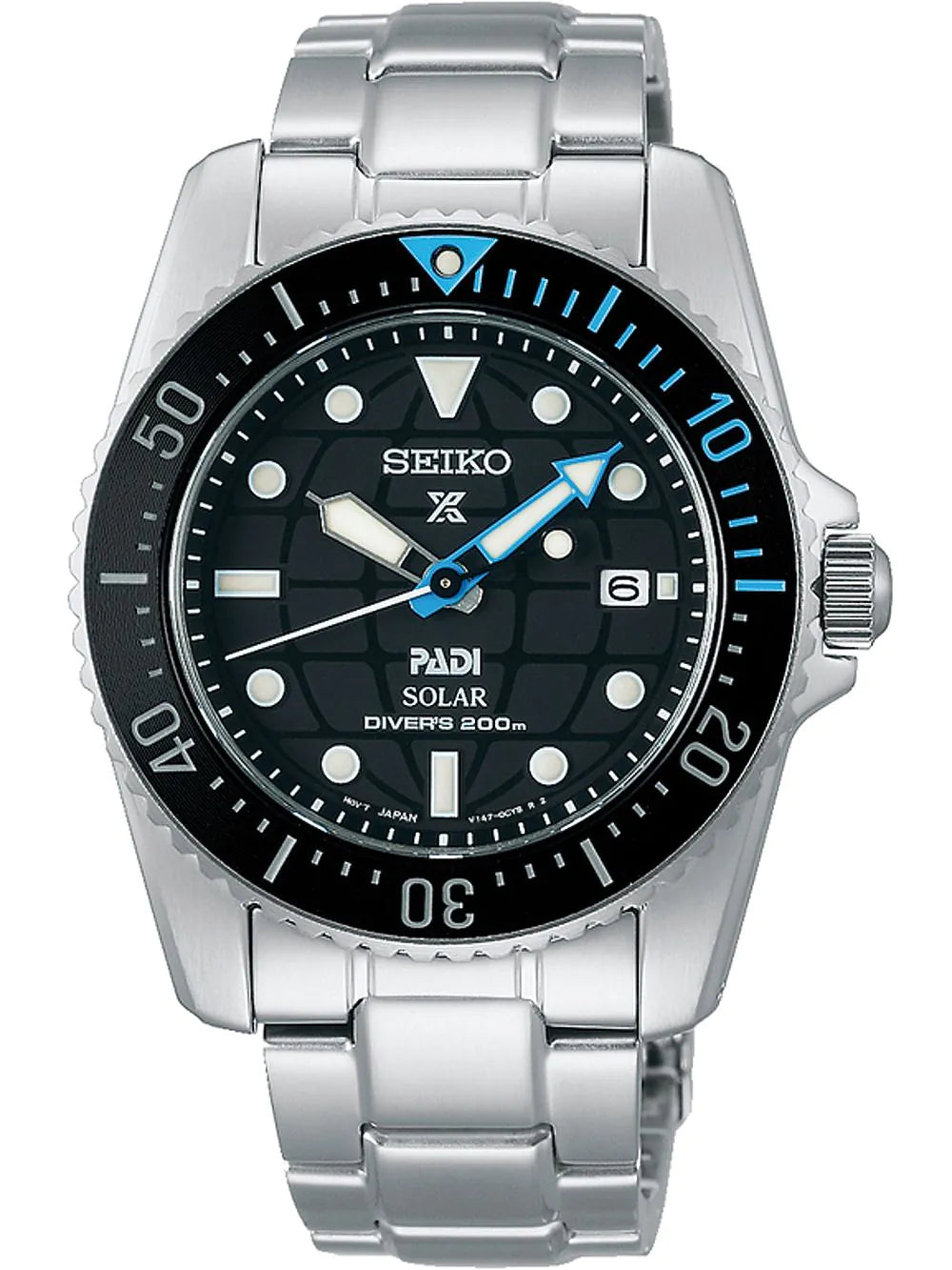 Seiko SNE575P1 Prospex PADI Automatik Solar Diver Herrenuhr 39mm 20ATM