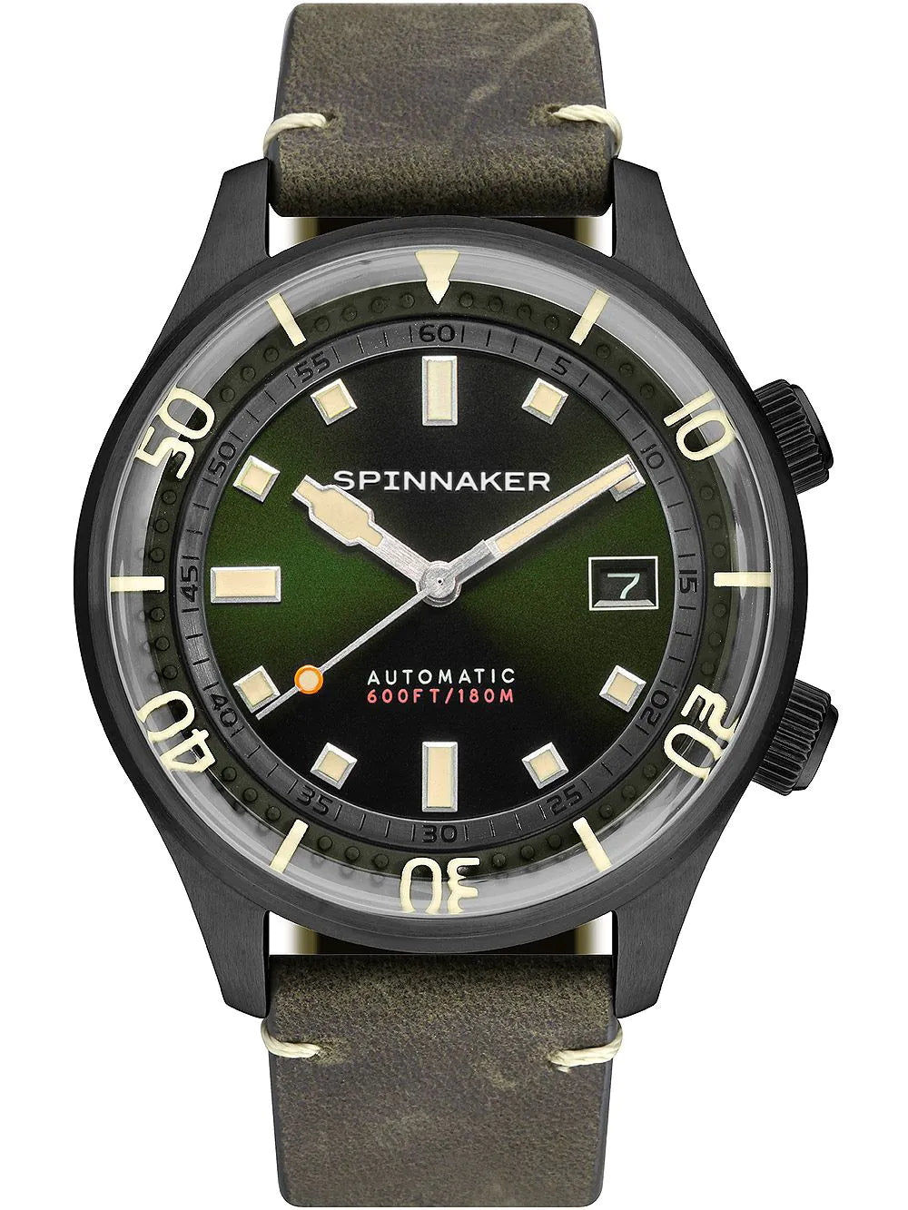 Spinnaker SP-5062-04 Bradner Automatic Mens Watch 42mm 18ATM