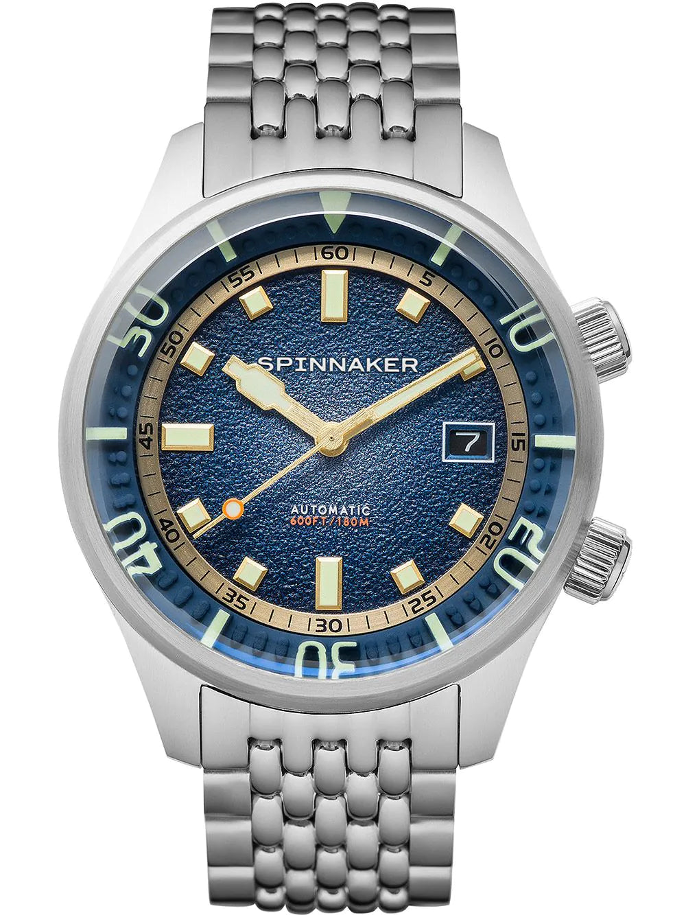 Spinnaker SP-5062-22 Bradner Automatic Mens Watch 42mm 18ATM