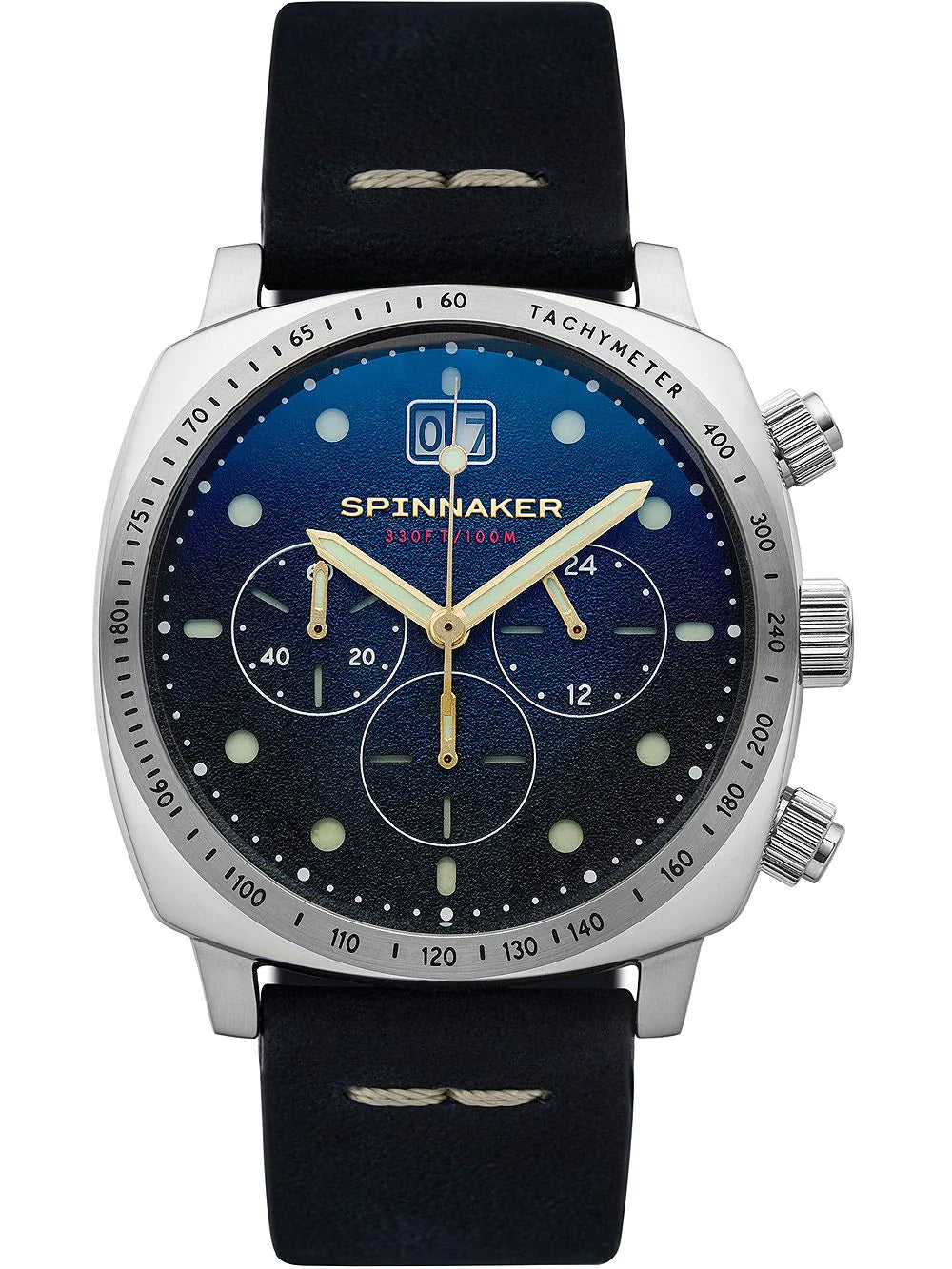 Spinnaker SP-5068-03 Hull Chronograph Mens Watch 42mm 10ATM