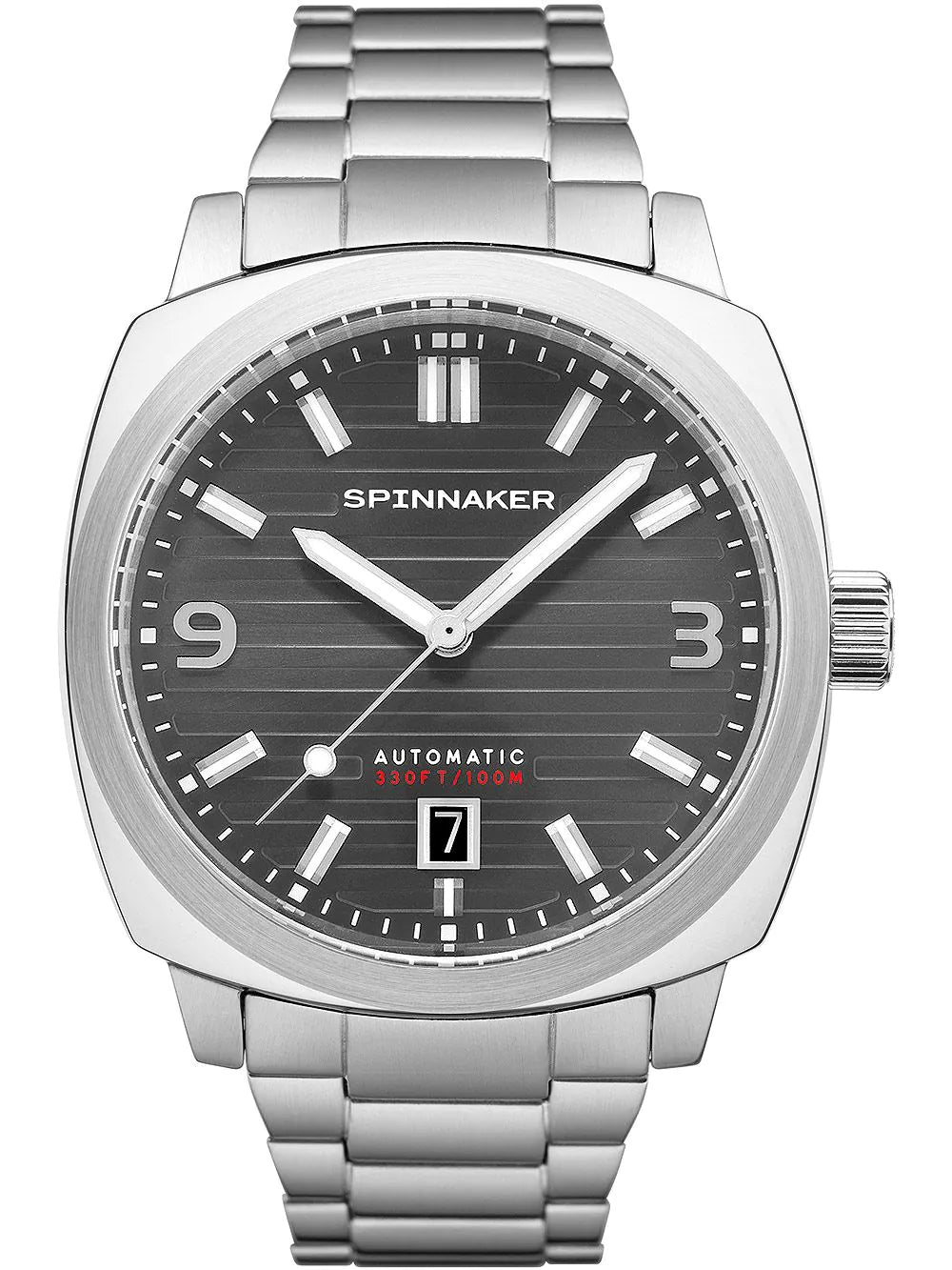 Spinnaker SP-5073-11 Hull Automatic Mens Watch 42mm 10ATM