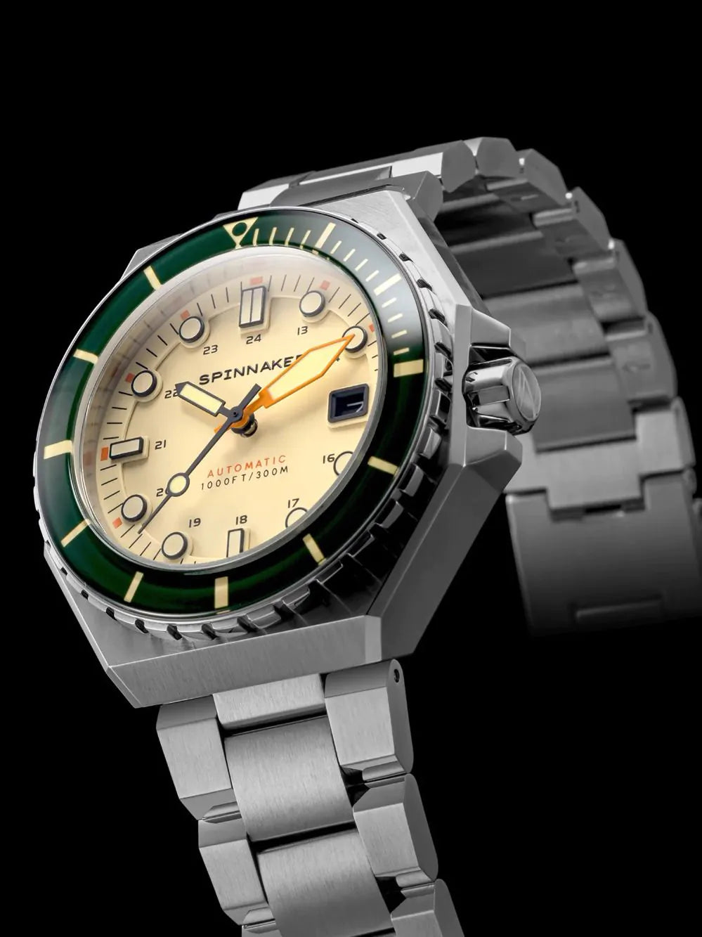 Spinnaker SP-5081-CC Dumas Diver Automatic Mens Watch 44mm 30ATM