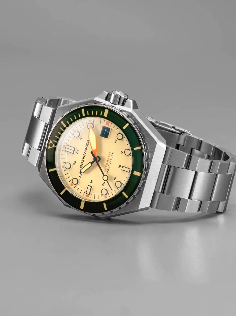 Spinnaker SP-5081-CC Dumas Diver Automatic Mens Watch 44mm 30ATM