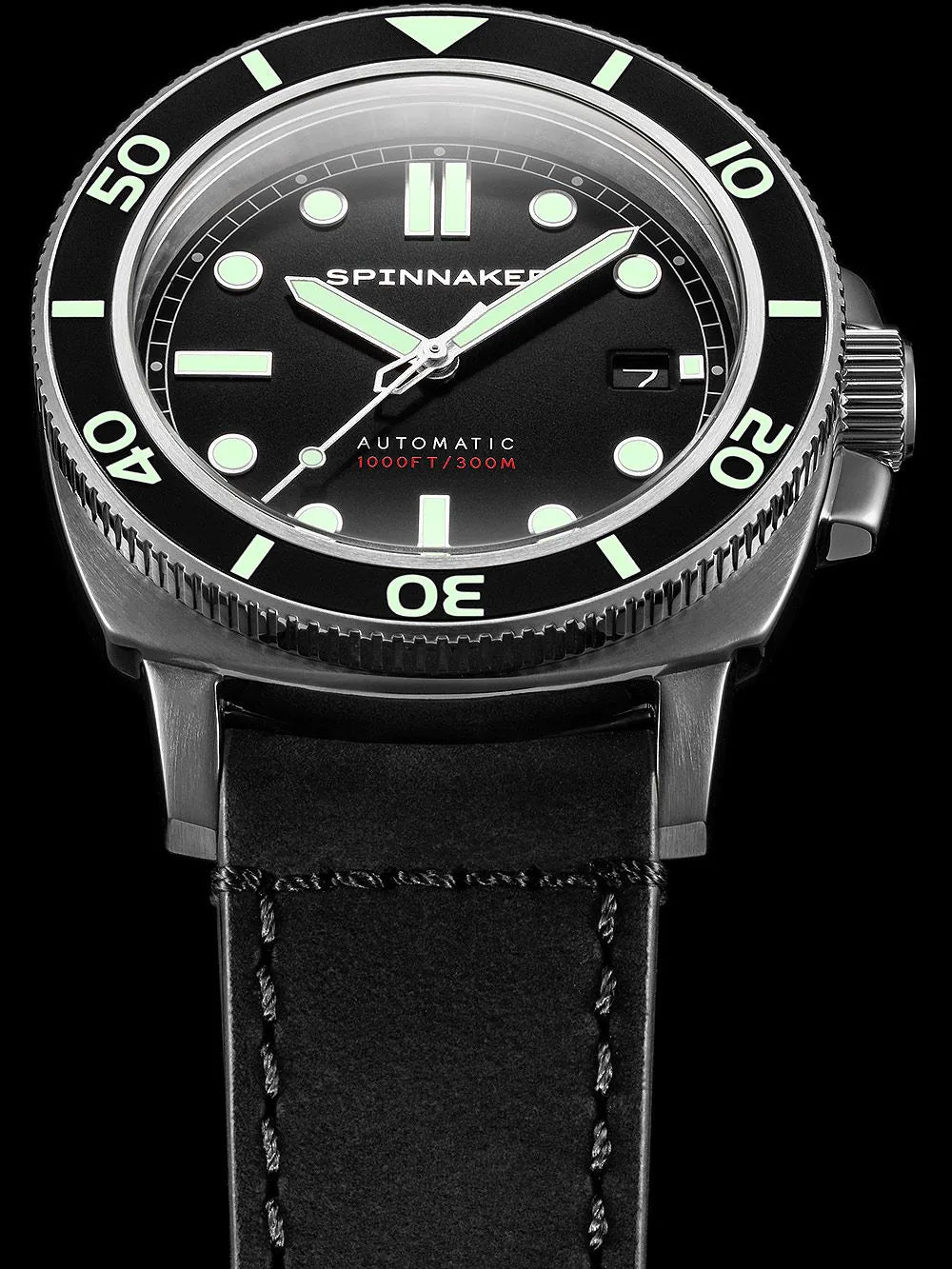 Spinnaker SP-5088-01 Hull Diver Automatic Mens Watch 42mm 30ATM