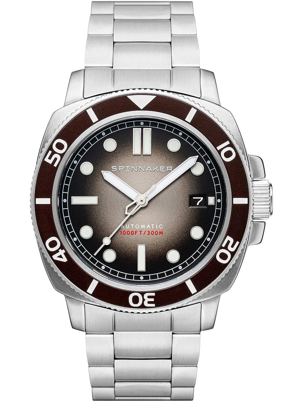 Spinnaker SP-5088-44 Hull Diver Automatic Mens Watch 42mm 30ATM