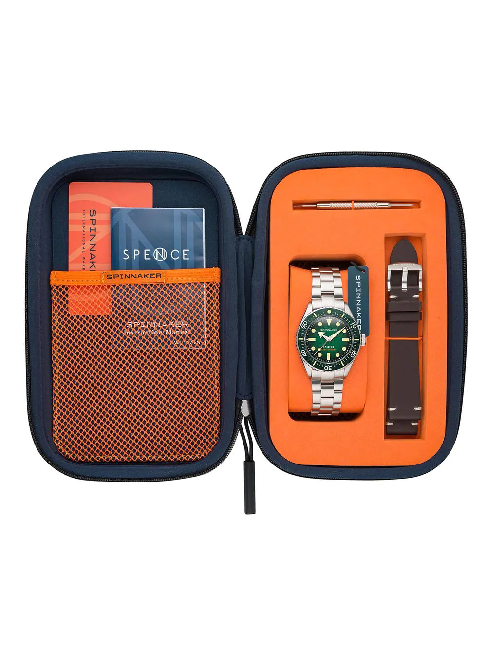 Spinnaker SP-5097-44 Mens Watch Spence Automatic Diver 40mm 30ATM