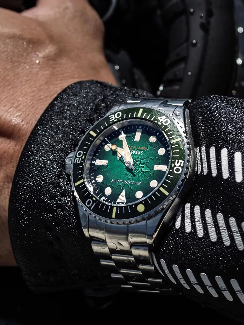 Spinnaker SP-5097-44 Mens Watch Spence Automatic Diver 40mm 30ATM