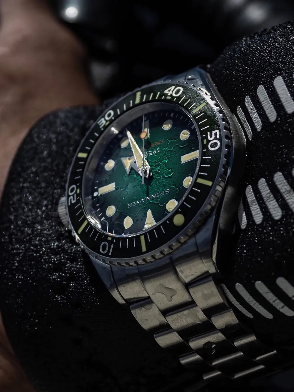 Spinnaker SP-5097-44 Mens Watch Spence Automatic Diver 40mm 30ATM